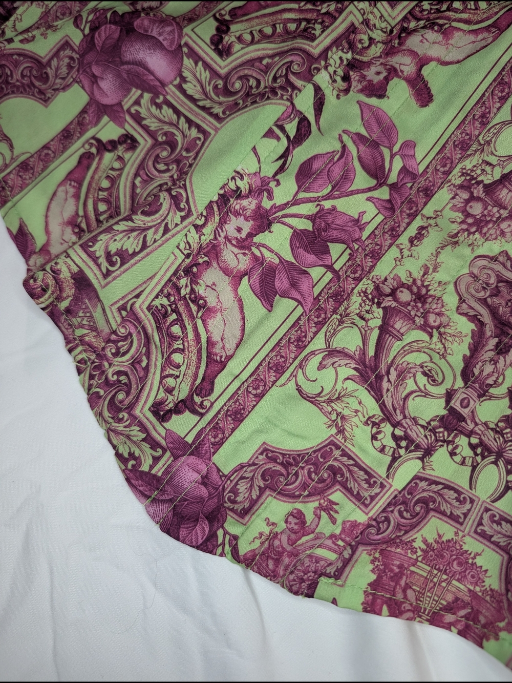 PrettyLittleThing Renaissance Corset Top Fairy Core Modern Boho Toile Regency - Picture 10 of 14